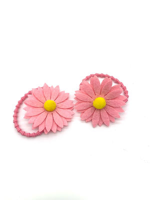 ست آفتابگردان توری Headbands Bow 6 اینچ لوازم جانبی مو دخترانه